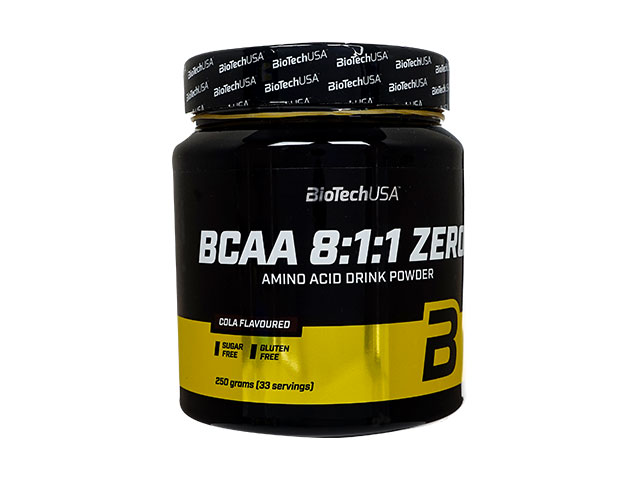 BCAA8:1:1ゼロ・コーラ味33回分(BioTechUSA) 1本
