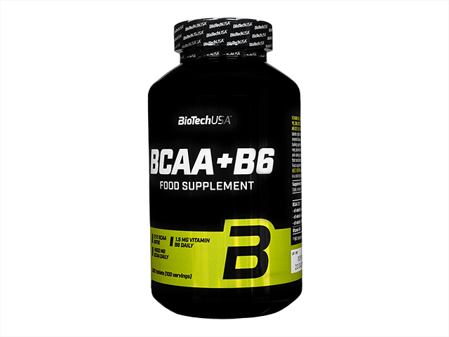 BCAA+B6・200錠(BioTechUSA) 1本