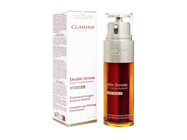 (Clarins)ダブルセラム(ライトテクスチャー)50ml 1本