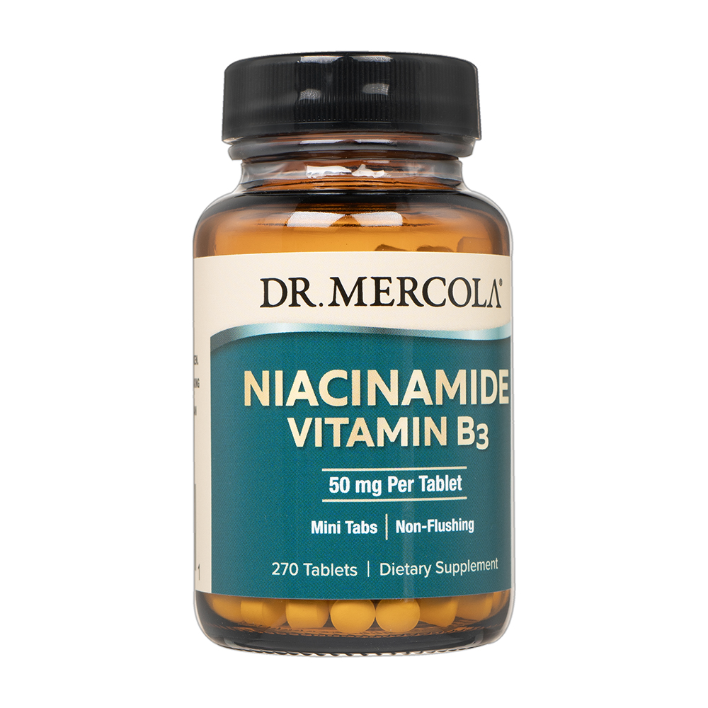 ナイアシンアミドビタミンB3_50mg270錠(Dr.Mercola) 1本