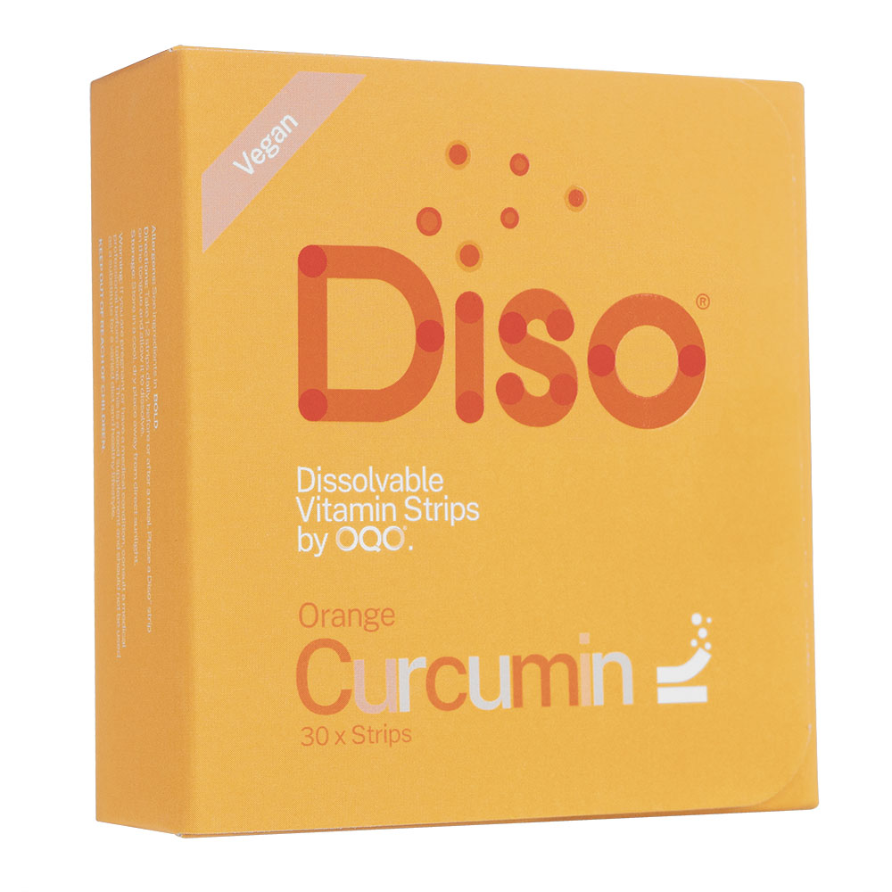 クルクミン30枚・オレンジ味(Diso) 1箱