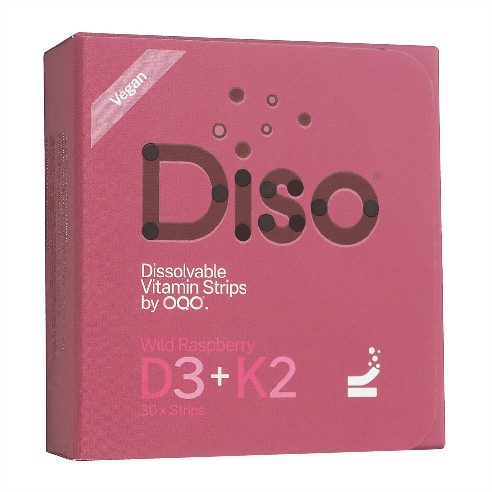 D3+K2_30枚・ワイルドラズベリー味(Diso) 1箱