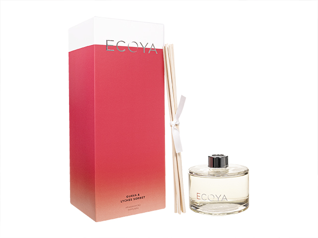 (Ecoya)フレグランスディフューザー(グアバ&ライチシャーベット)200ml 1本