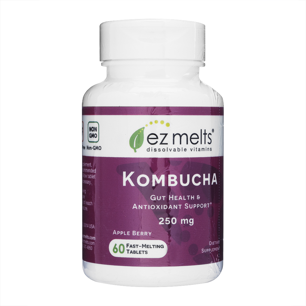 コンブチャ250mg60錠・アップルベリー味(EzMelts) 1本