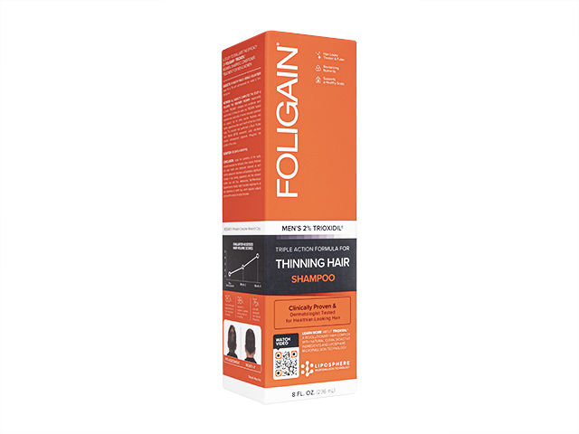 トリプルアクション・シャンプーフォーシニングヘア(男性用)(Foligain)236ml 1箱