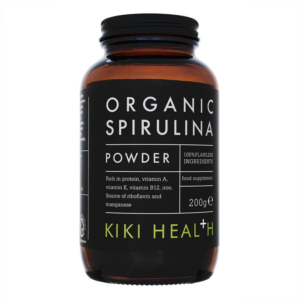 オーガニックスピルリナパウダー200g(Kiki-Health) 1本