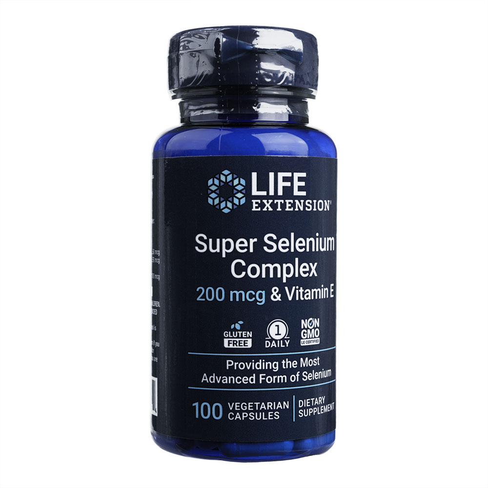 スーパーセレニウムコンプレックス200mcg&ビタミンE100錠(LifeExtension) 1本