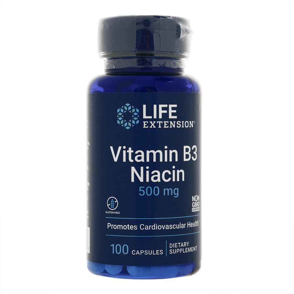 ビタミンB3ナイアシン500mg100錠(LifeExtension) 1本
