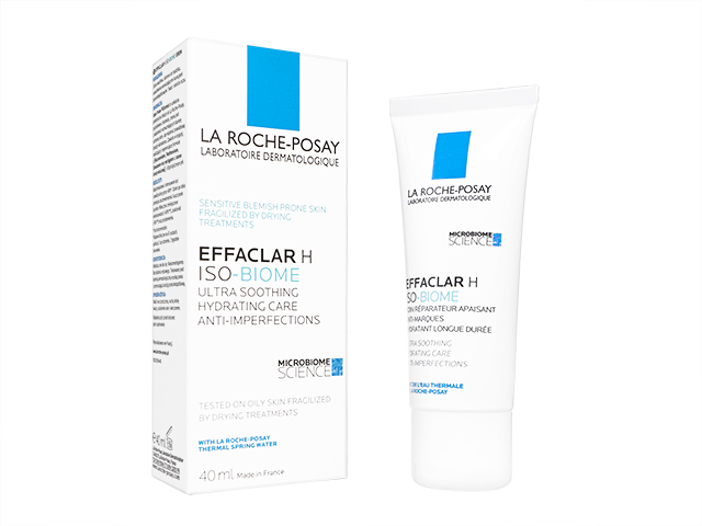 (La-Roche-Posay)エファクラHイソバイオームウルトラスージングハイドラティングケアアンチーインパーフェクションズ40ml 1本