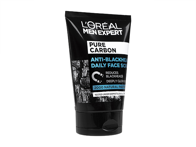 (Loreal)メンエキスパートピュアカーボンアンチブラックヘッドデイリーフェイススクラブ100ml 1本