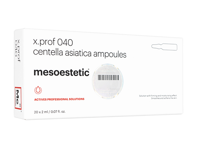 (Mesoestetic)X.プロフ040センテラアジアティカアンプル2ml20本 1箱