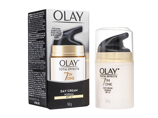 トータルエフェクト・7イン1デイクリームSPF15(Olay)