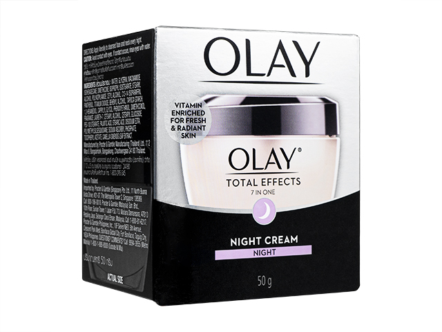(Olay)トータルエフェクト7inワンナイトクリーム50g 1箱