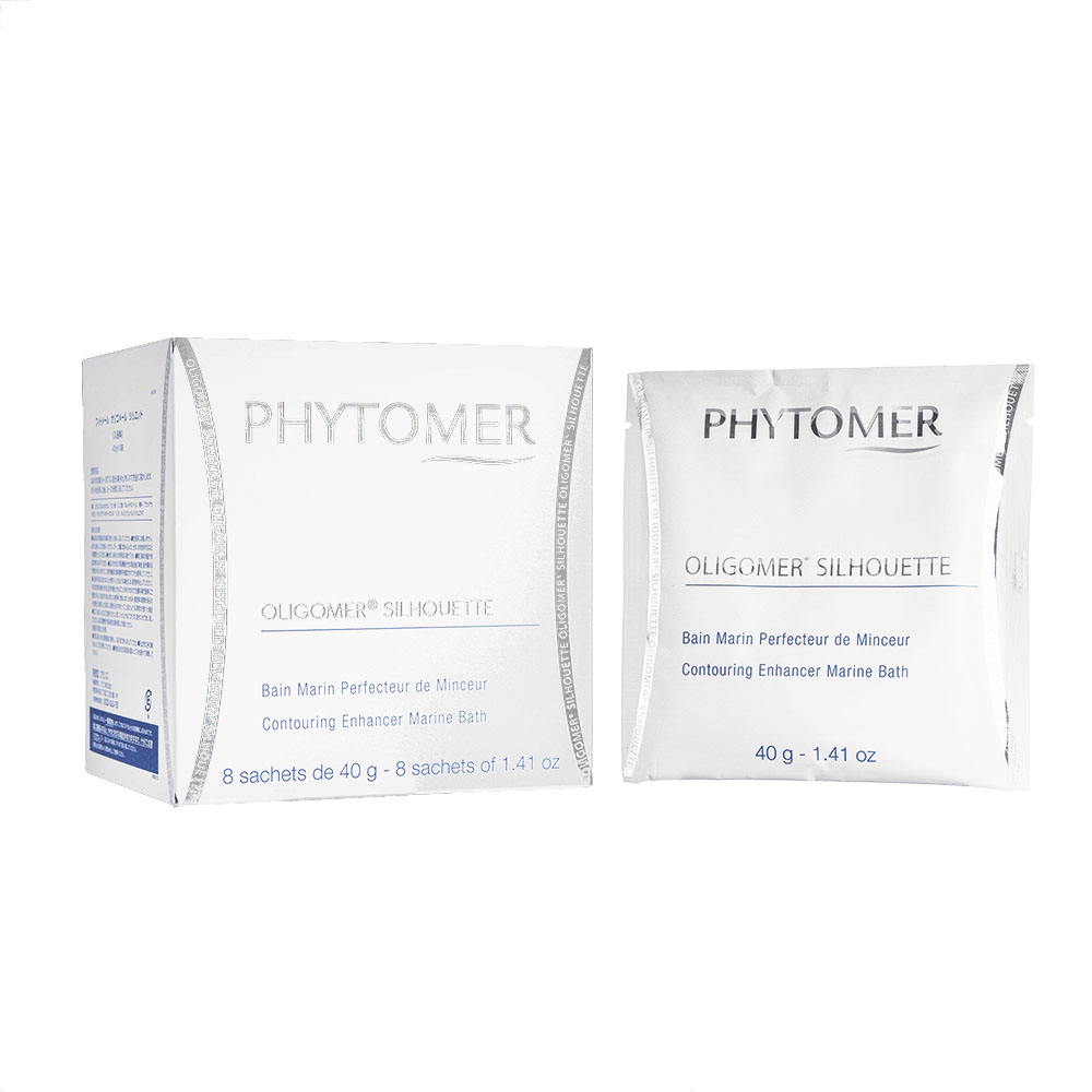 (Phytomer)オリゴメールシルエットコントアリングエンハンサーマリンバス40g8袋 1箱