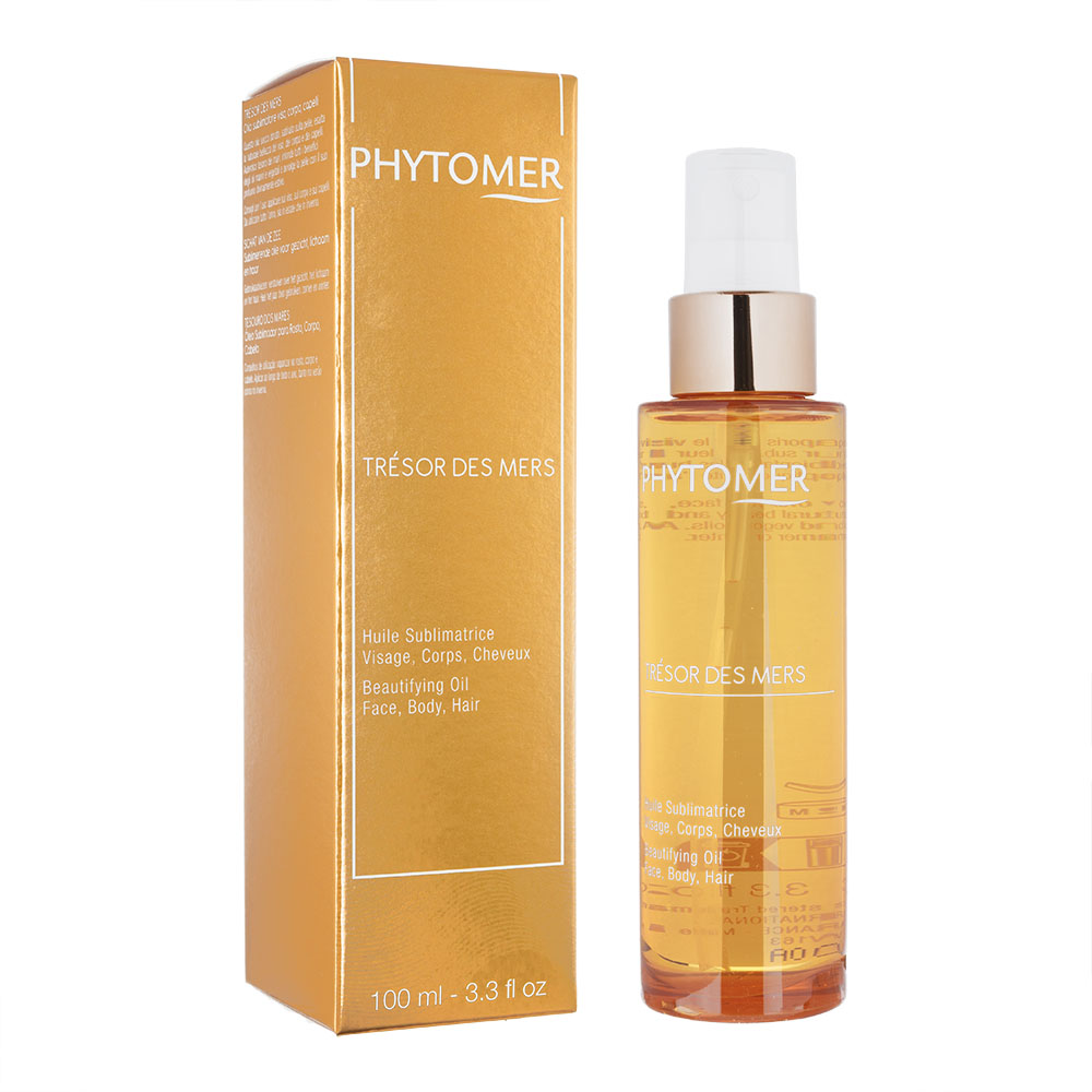 (Phytomer)トレゾールデメールビューティファイングオイルフェイス,ボディ,ヘア100ml 1本
