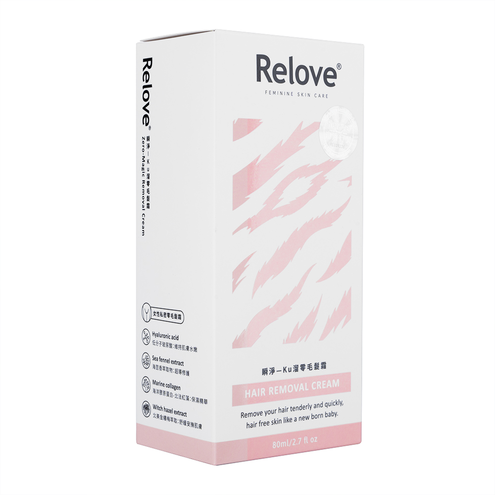 (Relove)ヘアリムーバルクリーム80ml 1箱