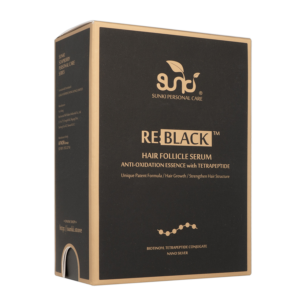 (Sunki)リ:ブラックヘアフォリクルセラム10ml3本 1箱