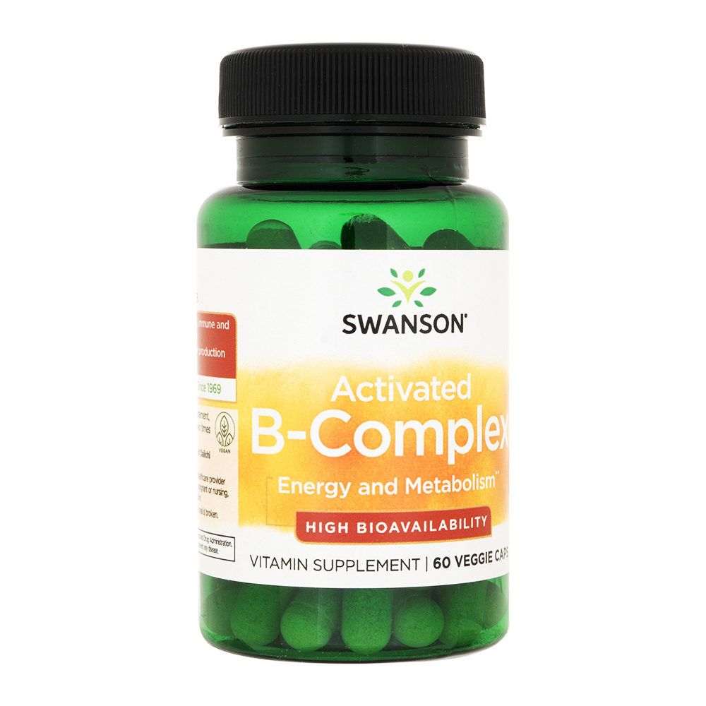 アクティベイティッドBコンプレックス60錠(Swanson) 1本