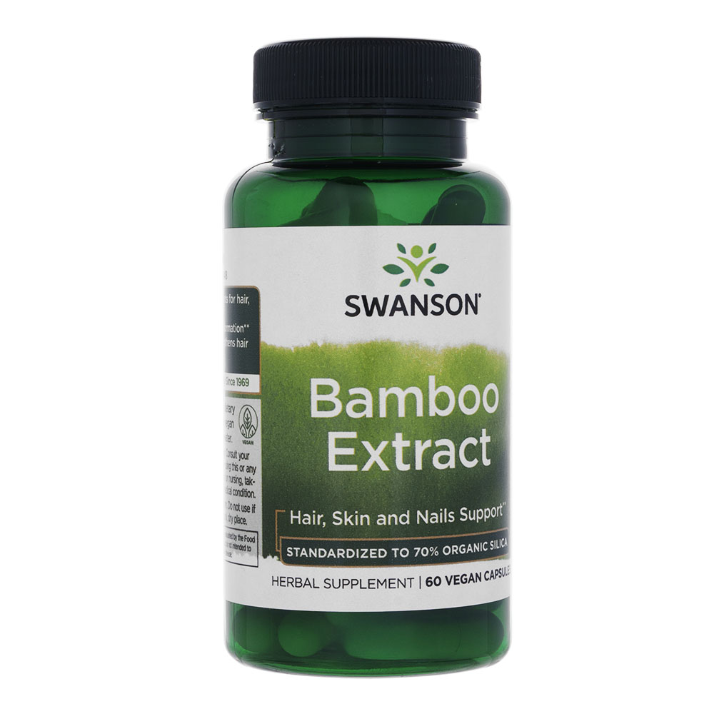 バンブーエクストラクト300mg60錠(Swanson) 1本