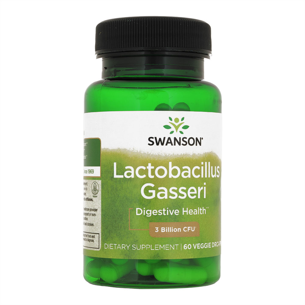 ラクトバチルスガセリ15mg60錠(Swanson) 1本