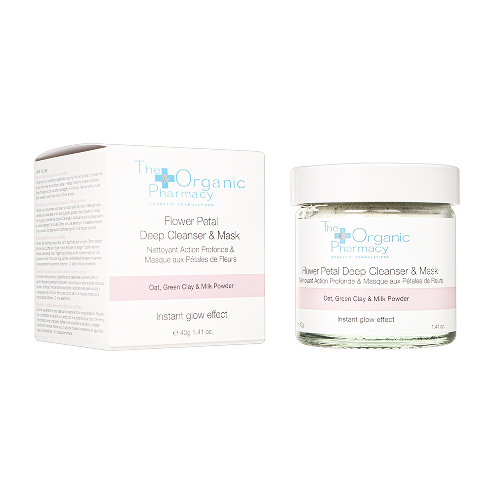(TheOrganicPharmacy)フラワーペタルディープクレンザー&マスク40g 1本