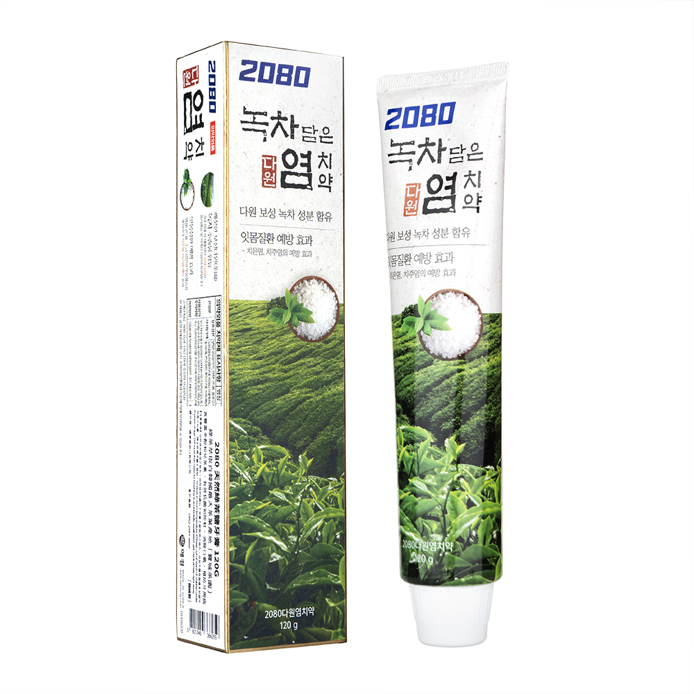 2080歯みがき(GreenTeaSalt)120g 1本