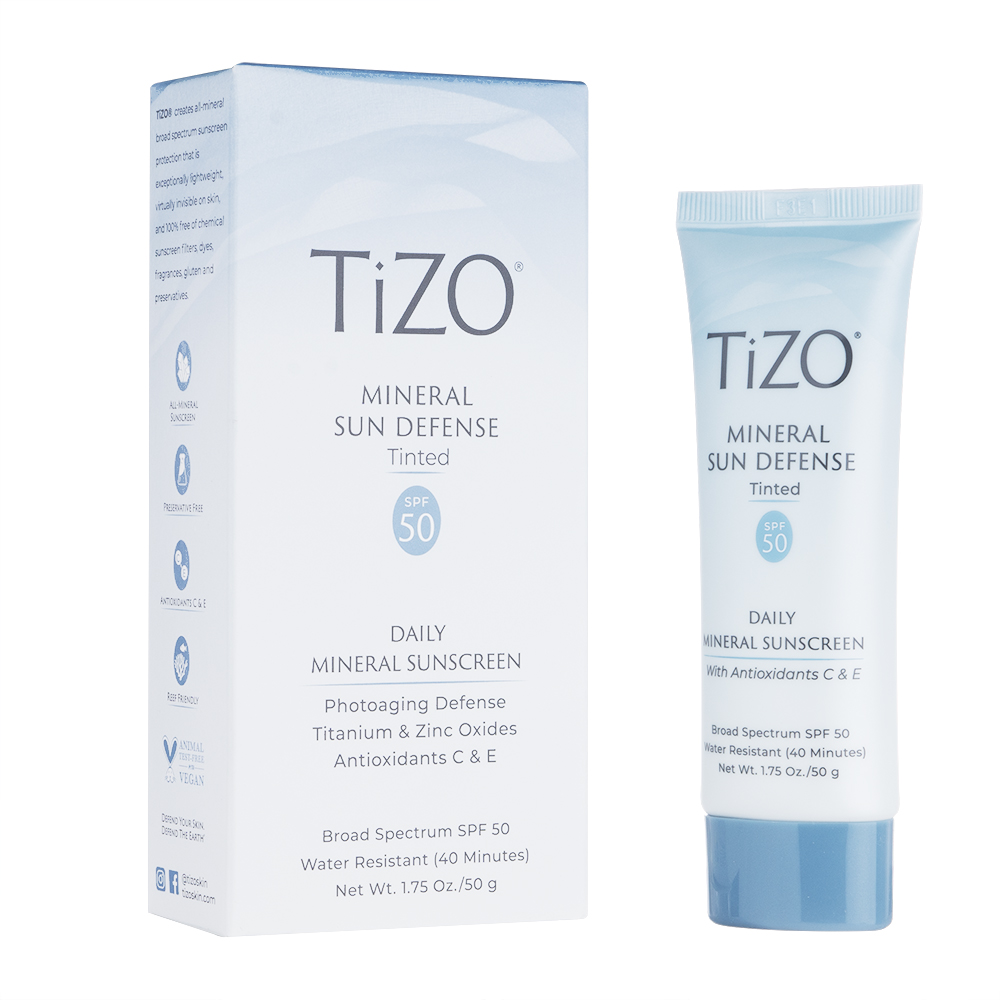 (Tizo)ミネラルサンディフェンスSPF50(ティント)50g 1本