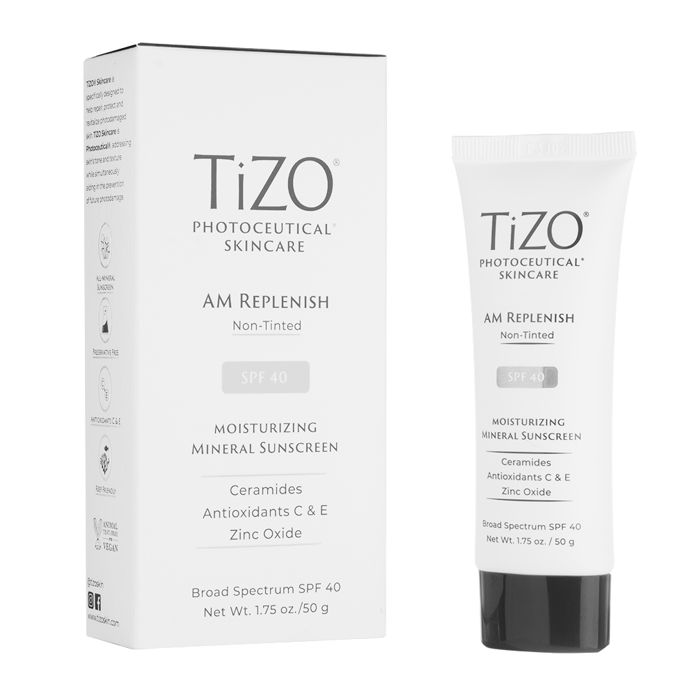 (Tizo)フォトシューティカルスキンケア・AMリプレニッシュSPF40(ノンティント)50g 1本