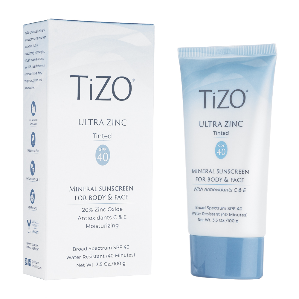 (Tizo)ウルトラジンクSPF40(ティント)100g 1本