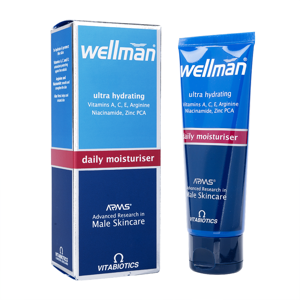 (Vitabiotics)ウェルマン・デイリーモイスチャライザー50ml 1本