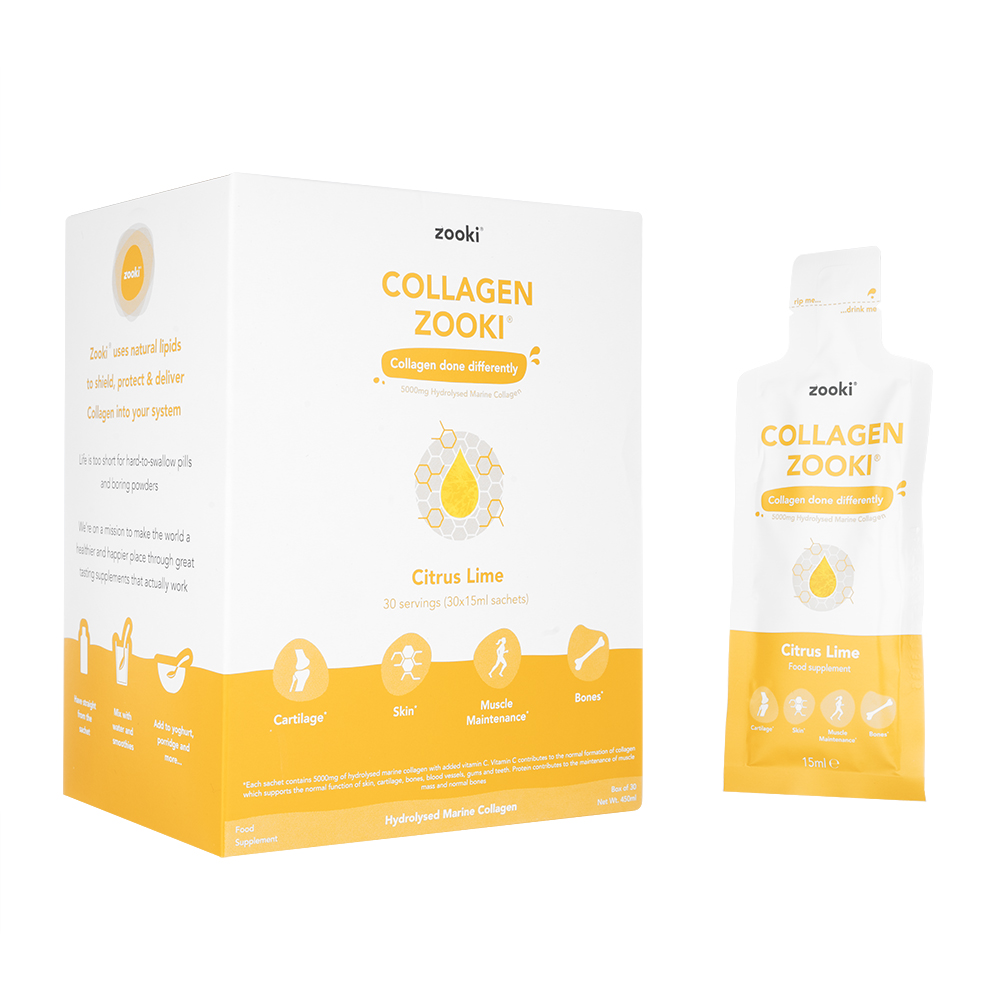 コラーゲンズーキ15ml30袋・シトラスライム味(Zooki)  1箱