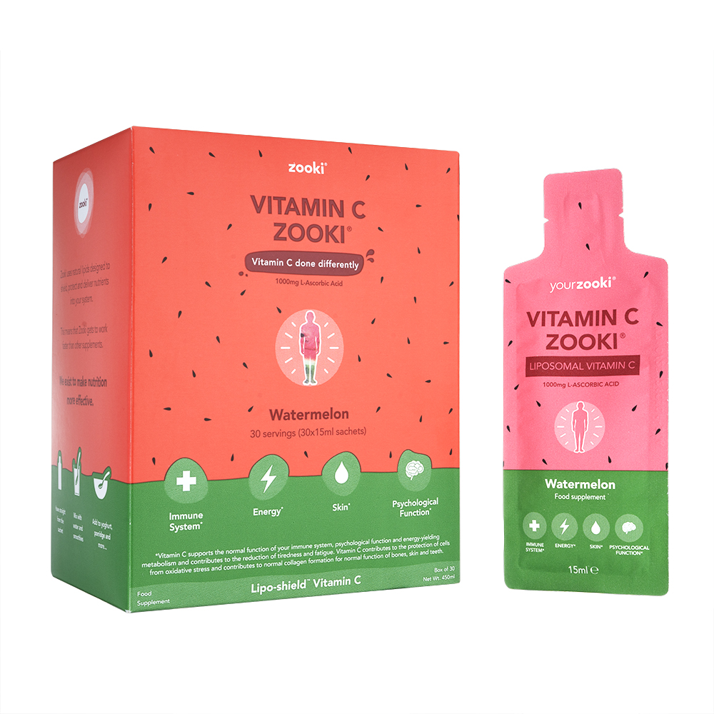 ビタミンCズーキ15ml30袋・ウォーターメロン味(Zooki)  1箱