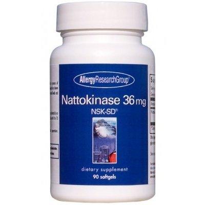 ナットウキナーゼ 36mg　９０ソフトジェル （Nattokinase NSK-SDR 36mg 90 Softgels）