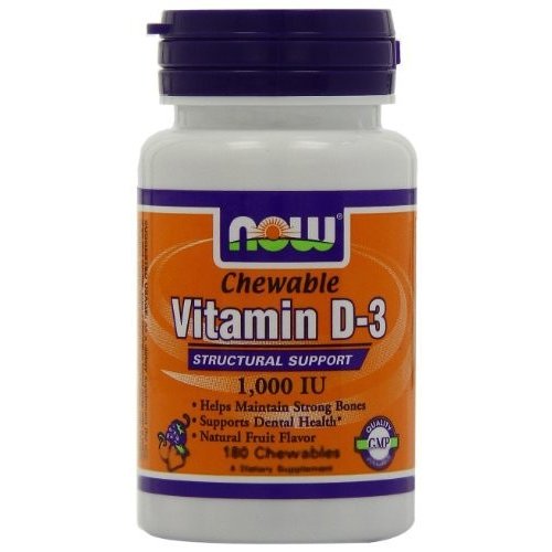 チュアブルビタミンD3 1000IU 180チュアブル