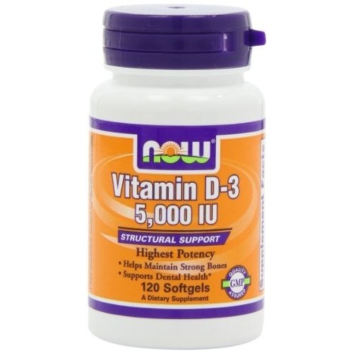 ビタミンD-3 5000IU 120ソフトカプセル