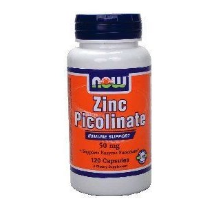 Zinc（亜鉛） Picolinate　50mg 120カプセル