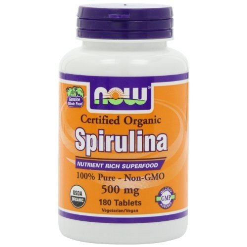 オーガニックスピルリナ 500mg 180タブレット