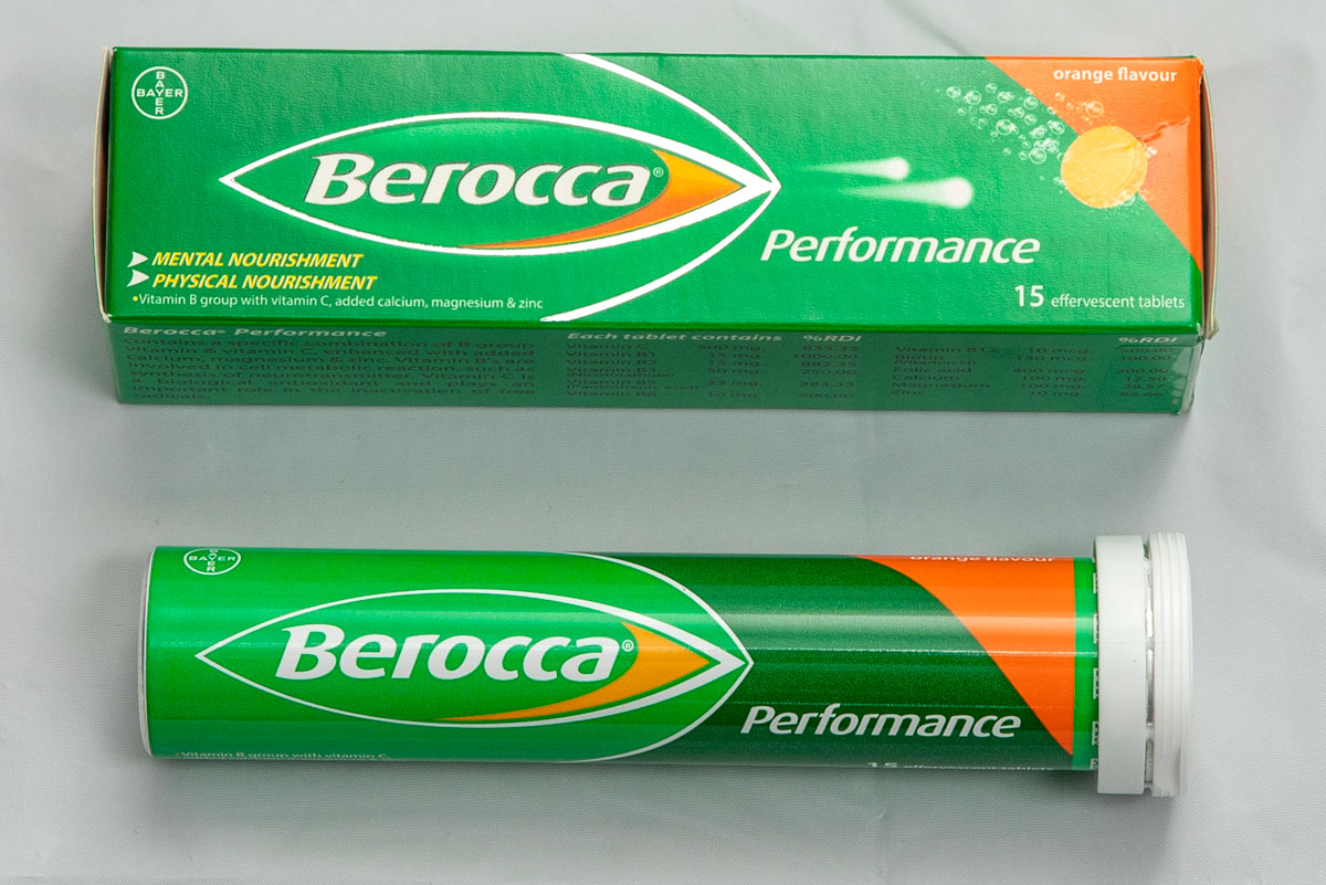 ベロッカ Berocca 発泡錠 オレンジフレーバーorange flavor 15錠
