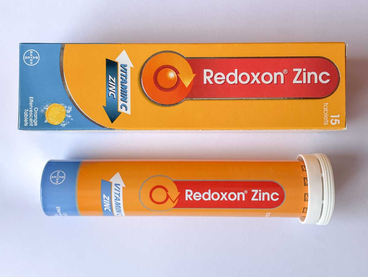 レドクソン ジンク Redoxon Zinc 発泡錠15錠x 1本